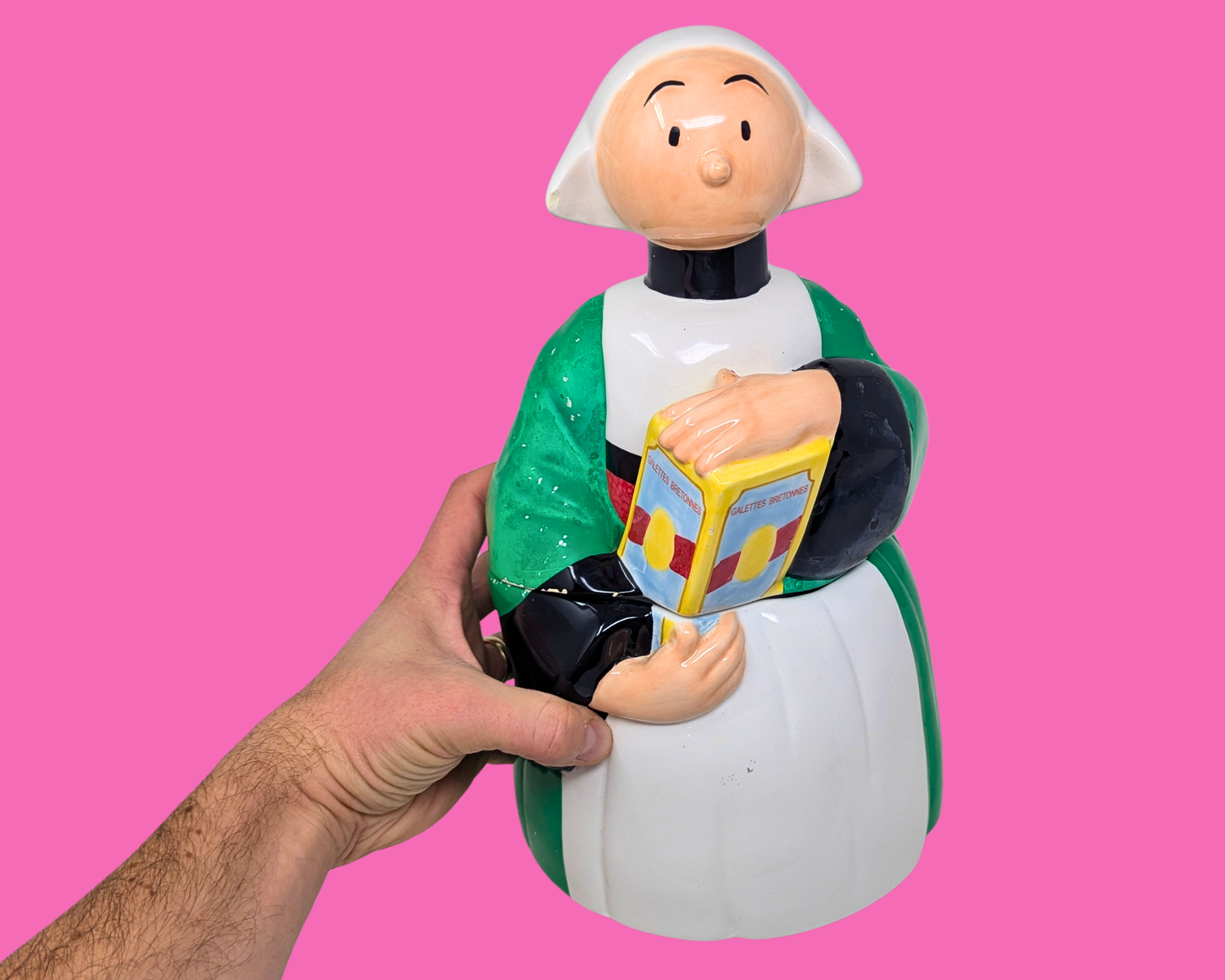 Y2K Bécassine, Famous French Character, Cookie Jar