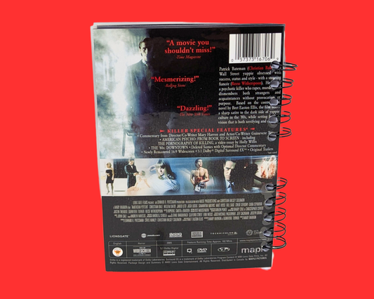 Carnet de notes du film DVD American Psycho