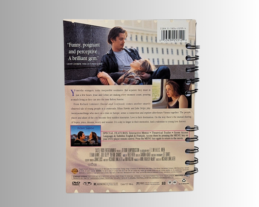 Carnet de notes du film DVD Before Sunrise