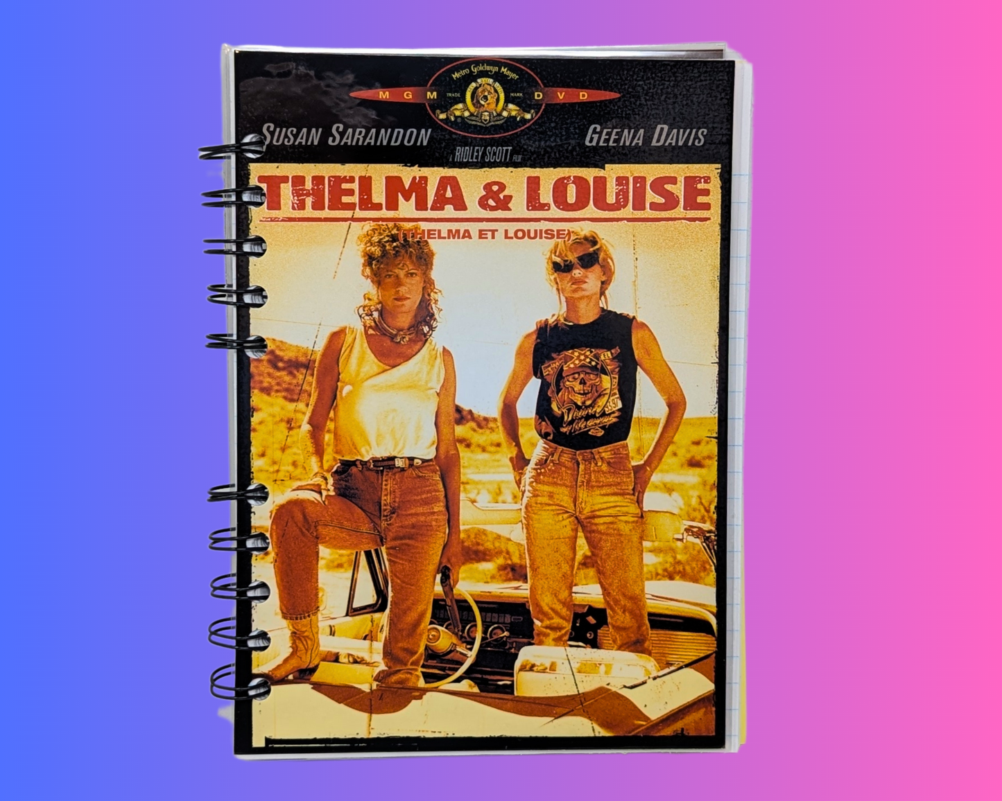 Thelma & Louise DVD Movie Notebook