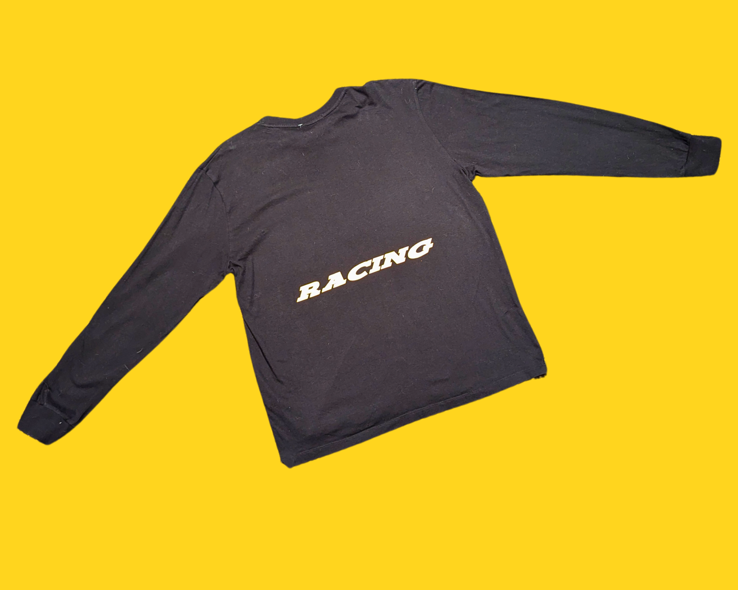 Y2K Forever 21 & Honda Long Sleeves Black Shirt Size M