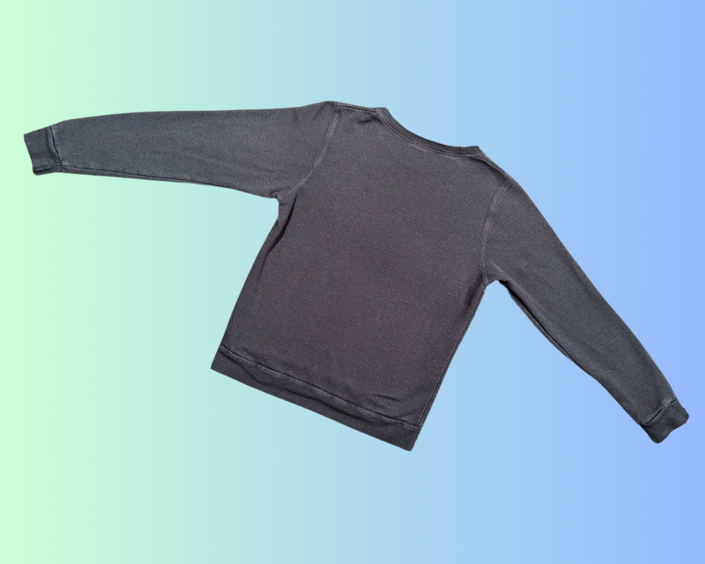 Y2K ''Dépanneur, Épicerie Générale'' Black Crewneck Size XS