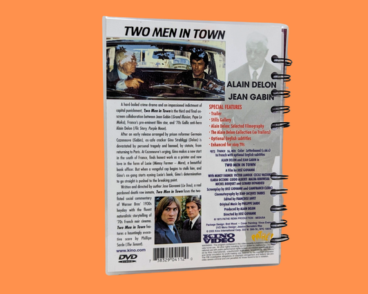 Deux Hommes Dans La Ville (Two Men in Town) DVD Movie Notebook