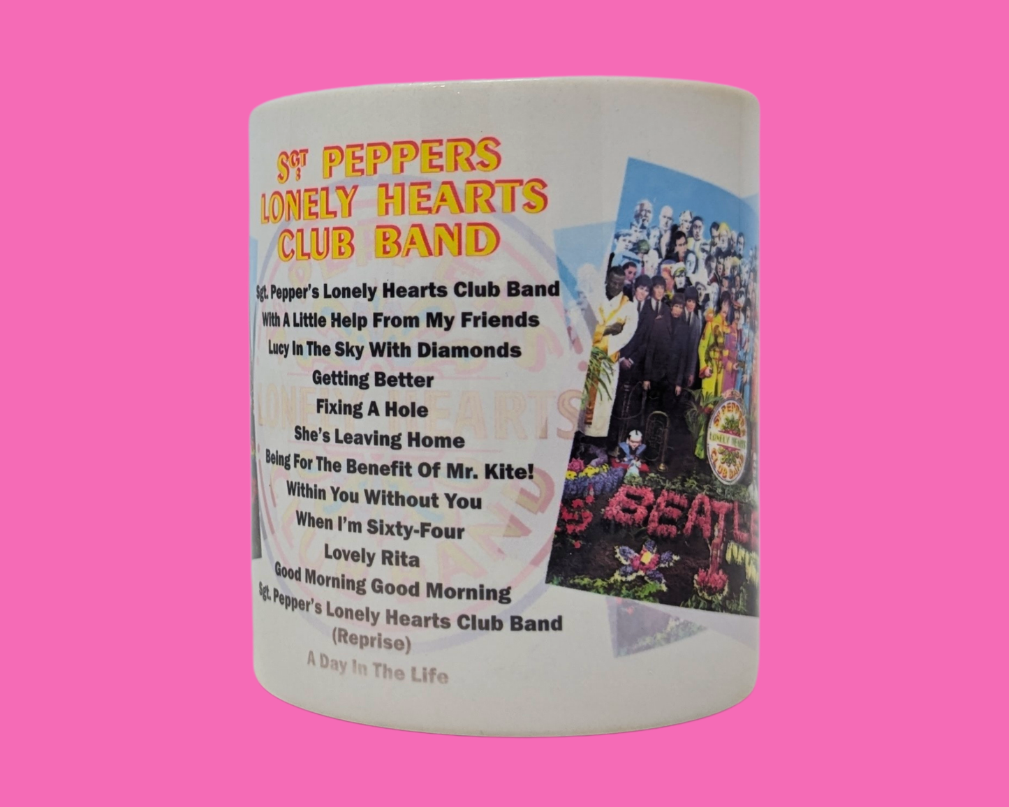 The Beatles Sgt. Peppers Lonely Hearts Club Band Mug