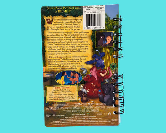 Tarzan, carnet de cinéma VHS de Walt Disney