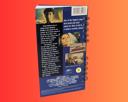 The Graduate VHS Movie Notebook
