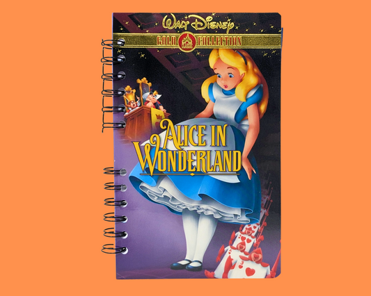 Alice au pays des merveilles, carnet de films VHS de Walt Disney