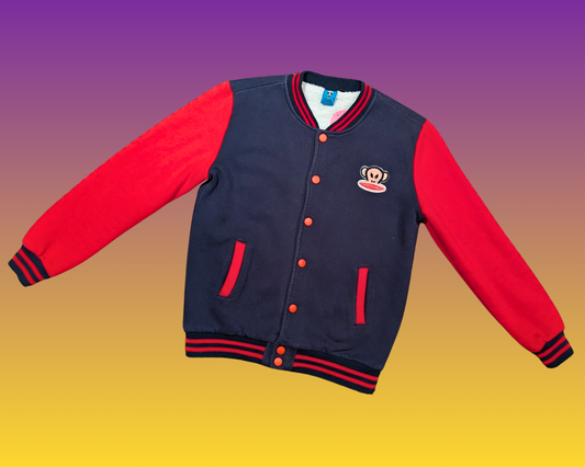 Y2K Red and Blue Paul Frank Jacket Size XL