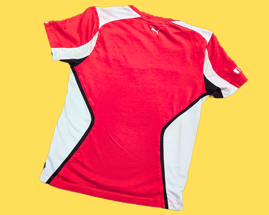 T-shirt officiel Ferrari Puma Y2K, taille S