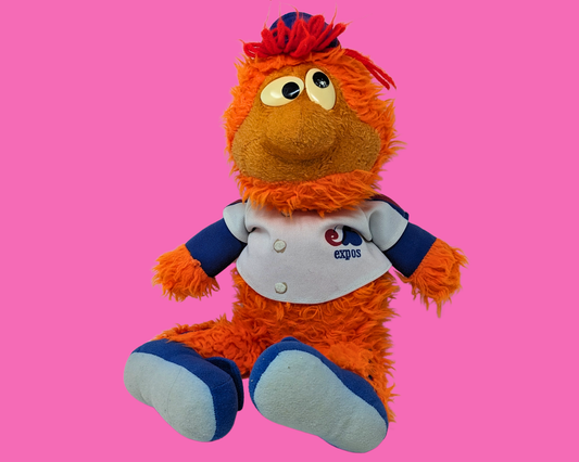 Peluche Youppi des Expos de Montréal vintage des années 1980