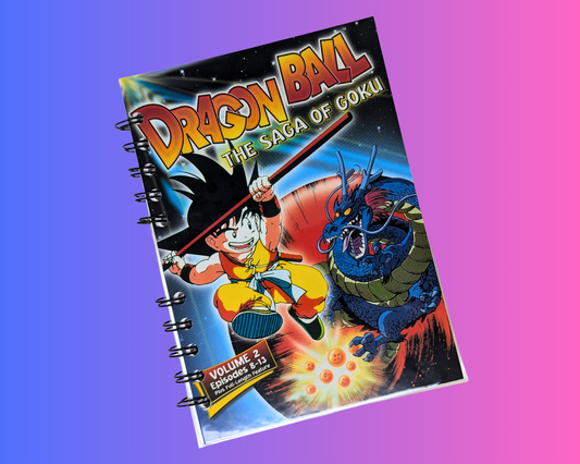 Dragon Ball The Saga of Guku Volume 2 DVD Movie Notebook