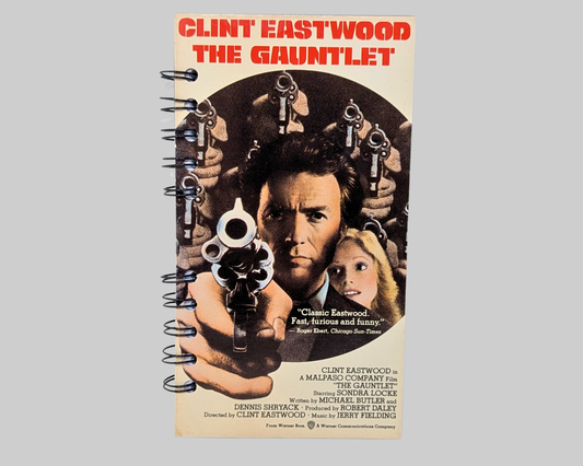 Carnet de notes VHS du film The Gauntlet