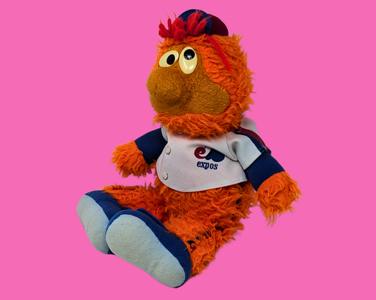 Peluche Youppi des Expos de Montréal vintage des années 1980
