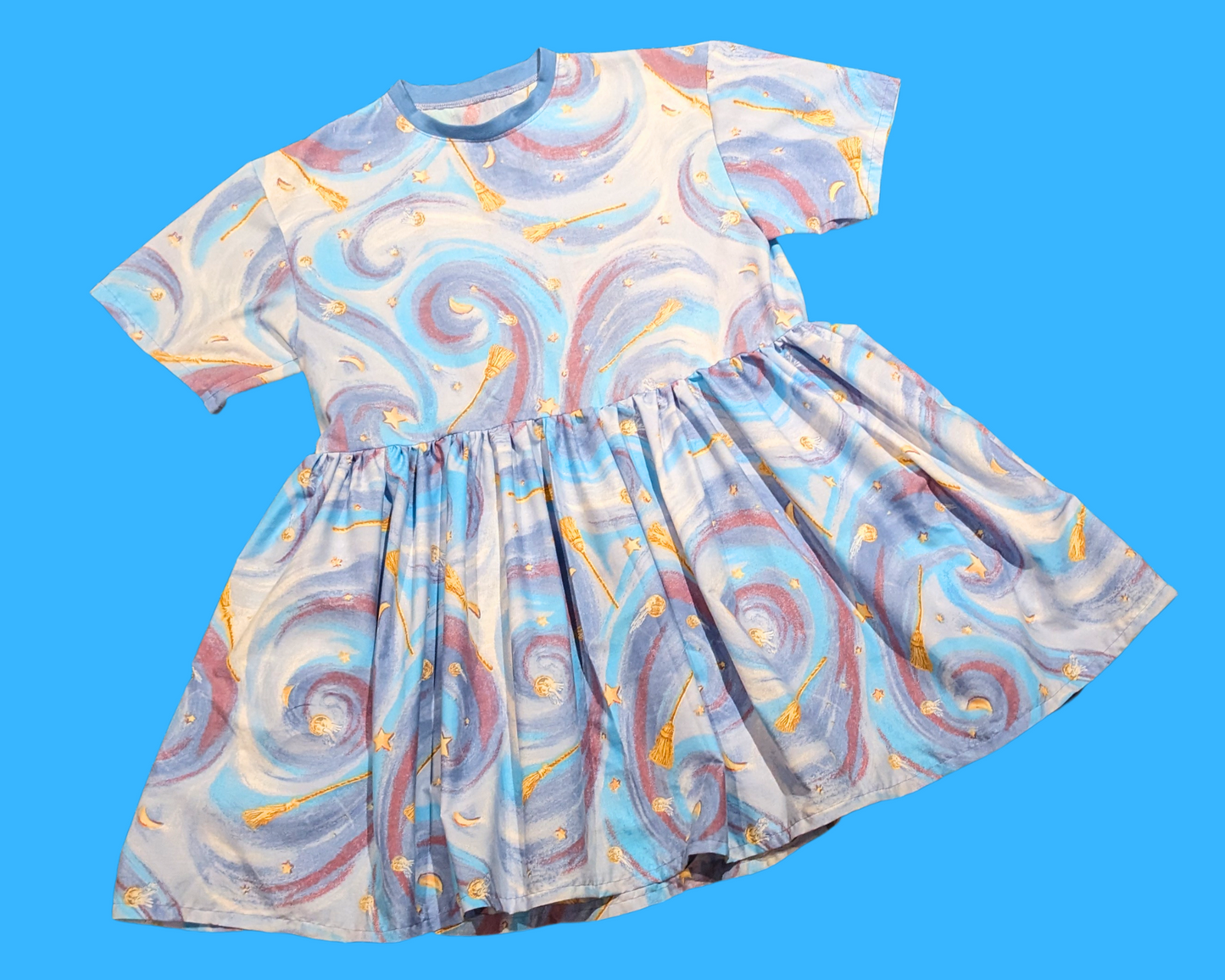 Robe t-shirt drap de lit Harry Potter faite à la main et recyclée, taille S à XL