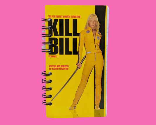 Carnet de notes VHS du film Kill Bill