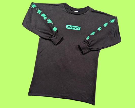Pull long manches longues Disney Y2K Minnie Mouse, taille L