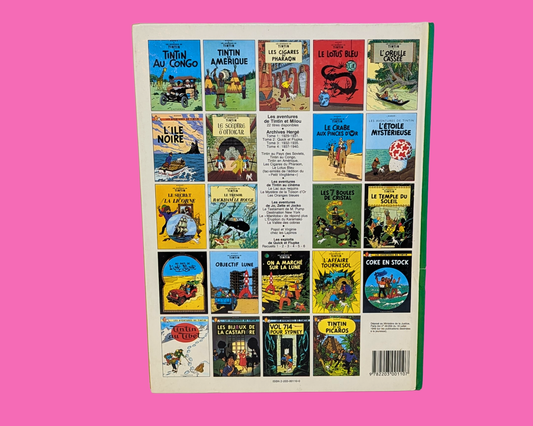Tintin et Le Secret de la Licorne vintage des années 1980