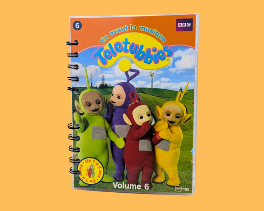 Teletubbies En Avant La Musique Volume 6 DVD Movie Notebook