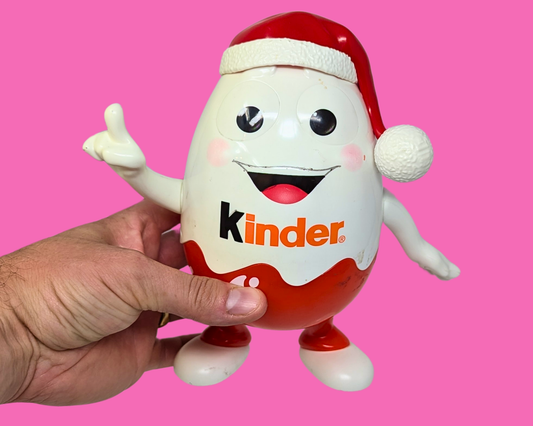 Tirelire en plastique Kinder Surprise de Noël