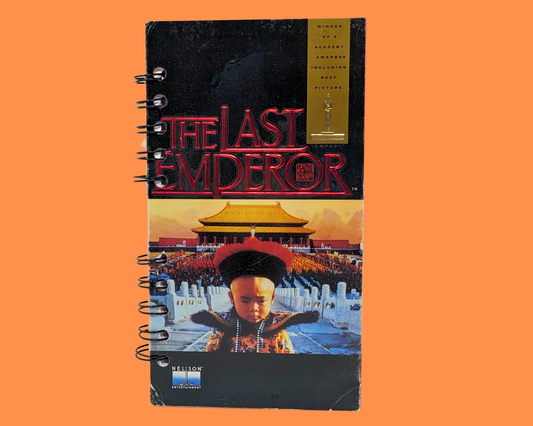 The Last Emperor VHS Movie Notebook