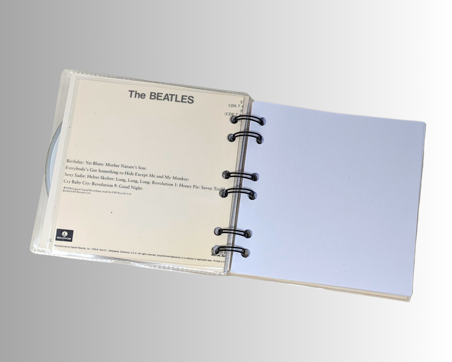 The Beatles, The White Album CD Notebook