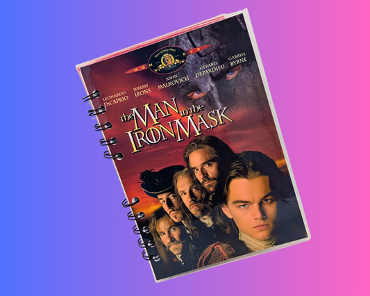 The Man with the Iron Mask DVD Movie Notebook