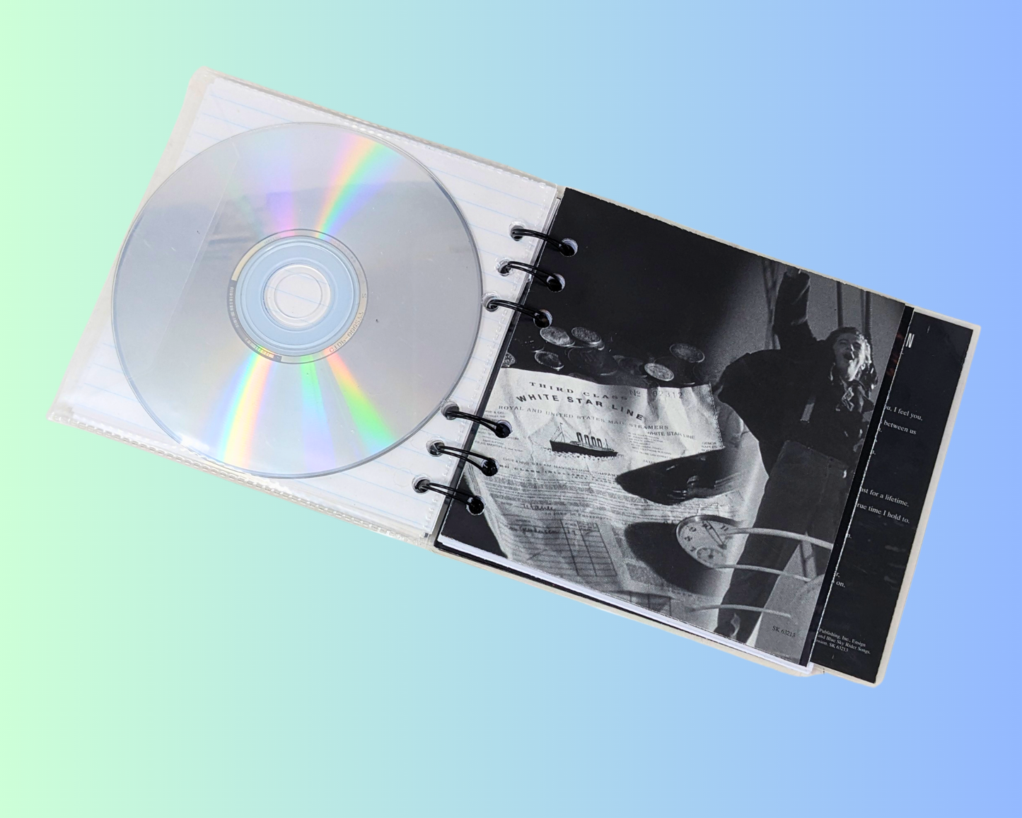 Titanic The Soundtrack CD Notebook