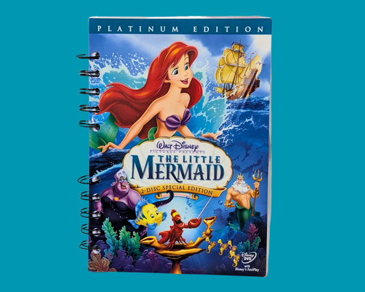 The Little Mermaid DVD Movie Notebook