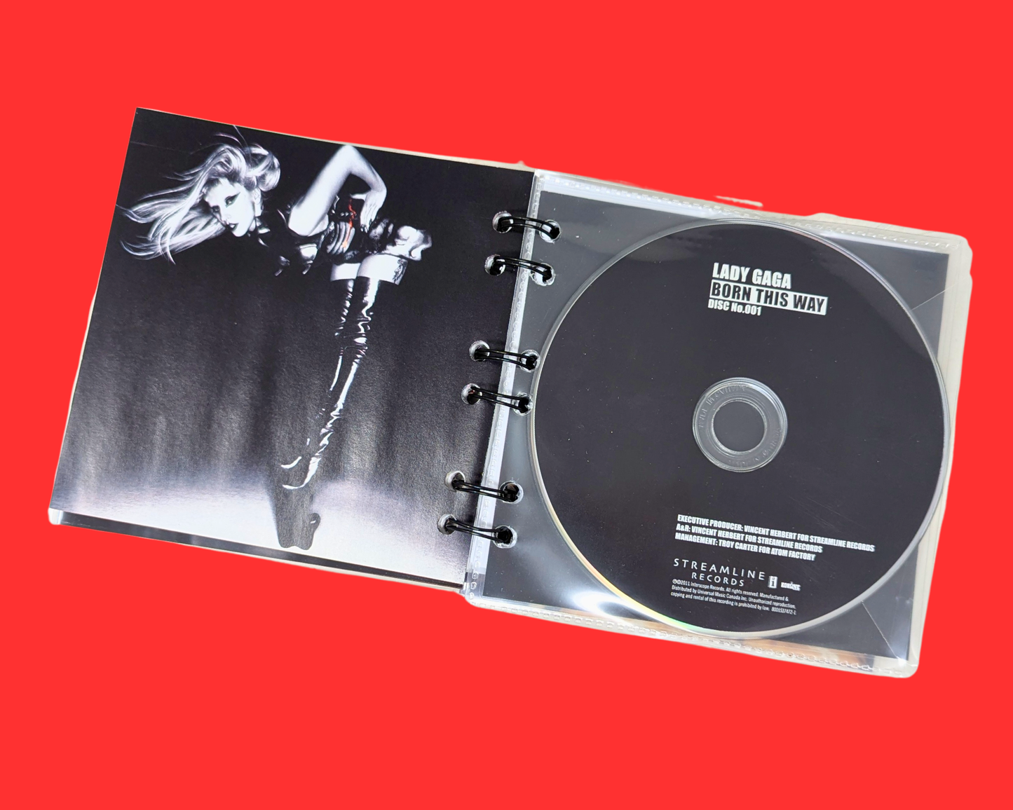 Lady Gaga, Born This Way CD Notebook