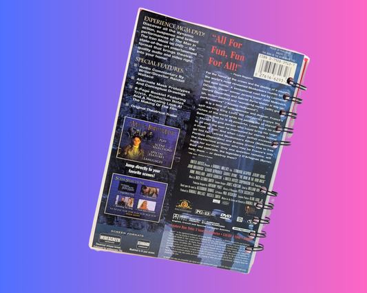 The Man with the Iron Mask DVD Movie Notebook