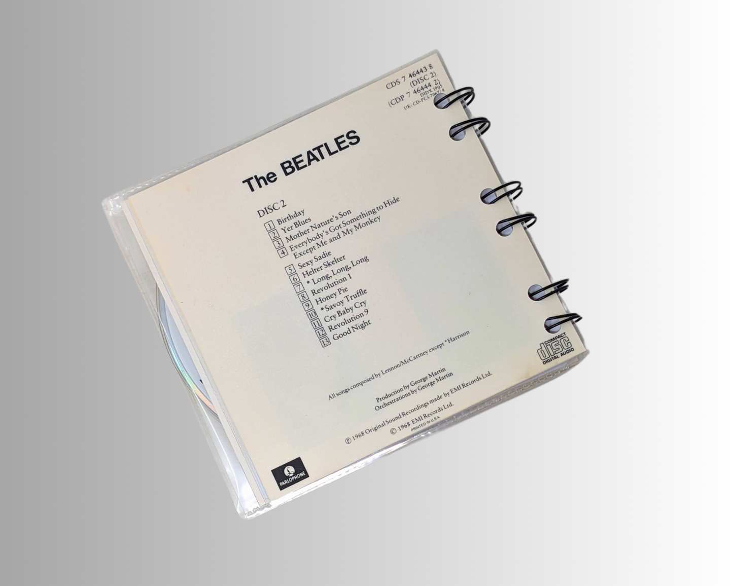 The Beatles, The White Album CD Notebook