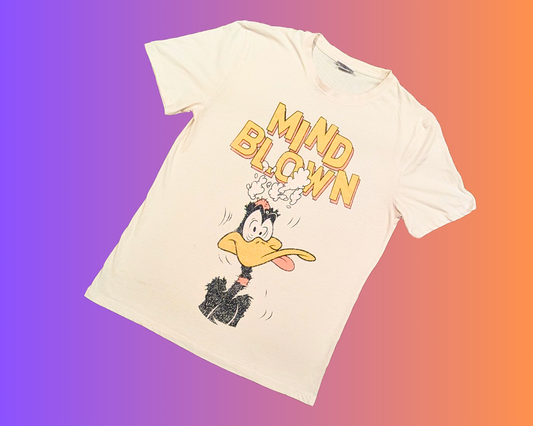 T-shirt Y2K Daffy Duck Looney Tunes Taille M