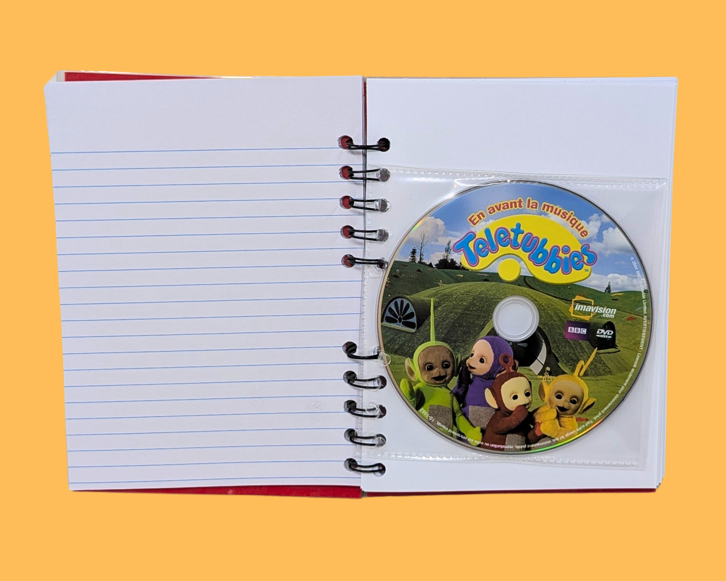 Teletubbies En Avant La Musique Volume 6 DVD Movie Notebook