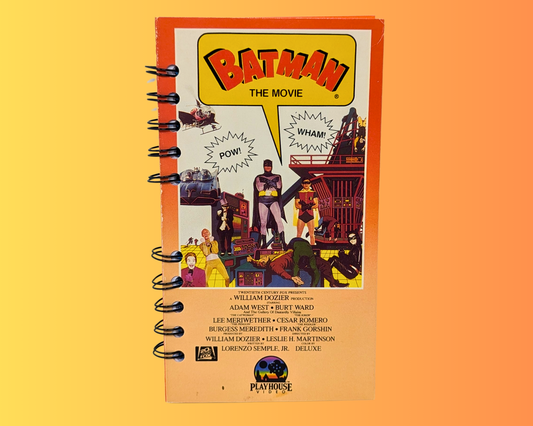 Carnet de notes VHS Batman le film