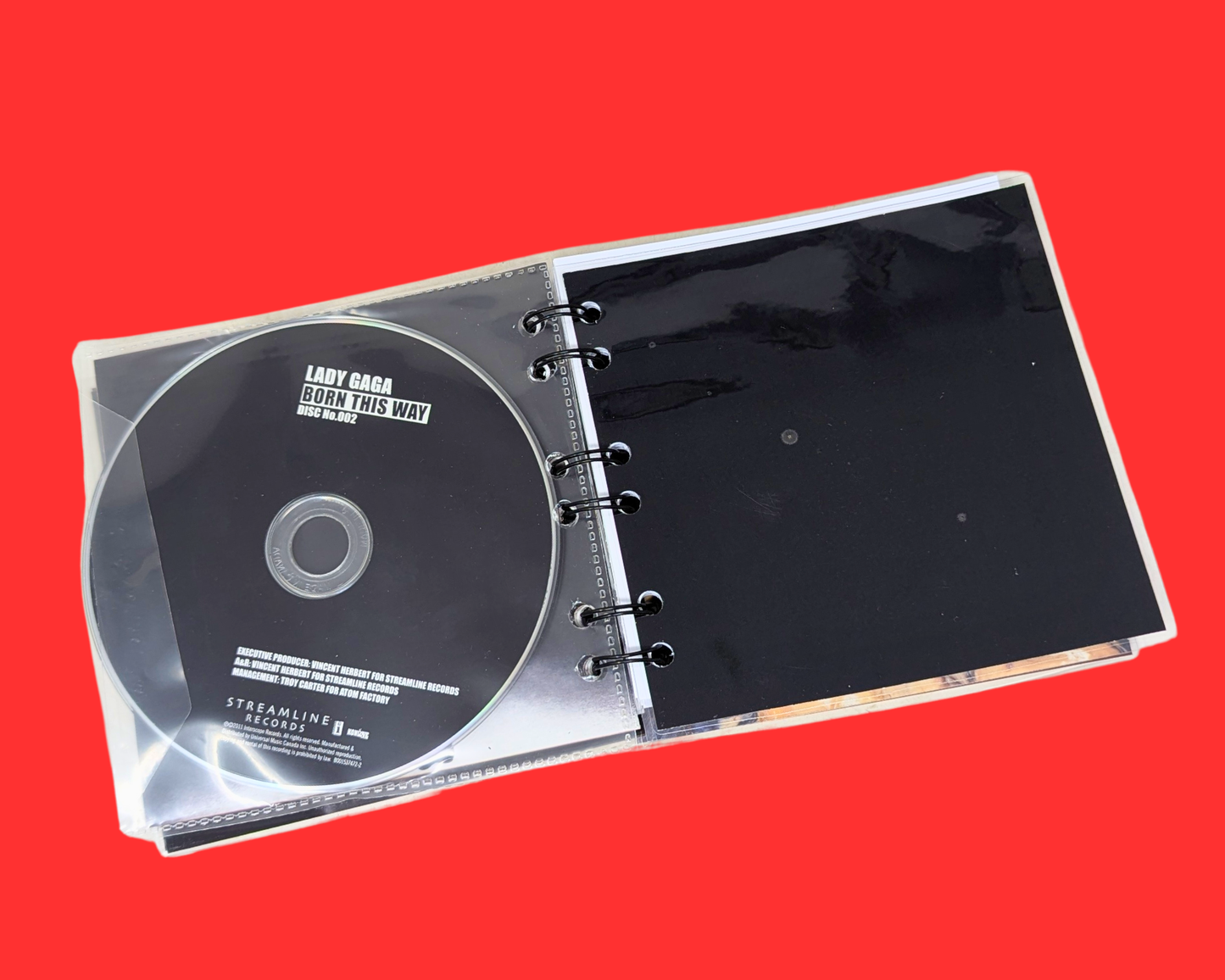Lady Gaga, Born This Way CD Notebook