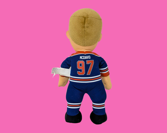 Connor McDavid, peluche des Oilers d'Edmonton, Y2K