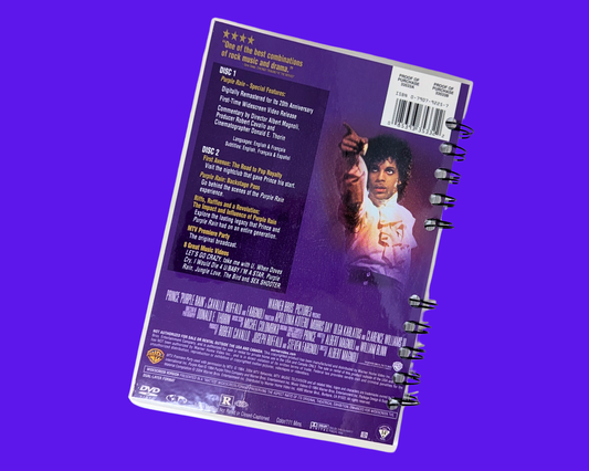 Purple Rain DVD Movie Notebook