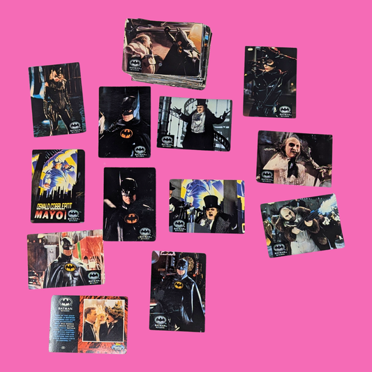 Ensemble de cartes vintage des années 1990 du film Batman Returns