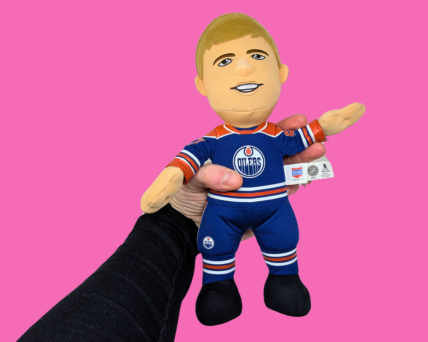 Connor McDavid, peluche des Oilers d'Edmonton, Y2K