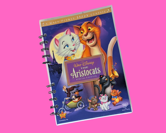 The Aristocats DVD Movie Notebook