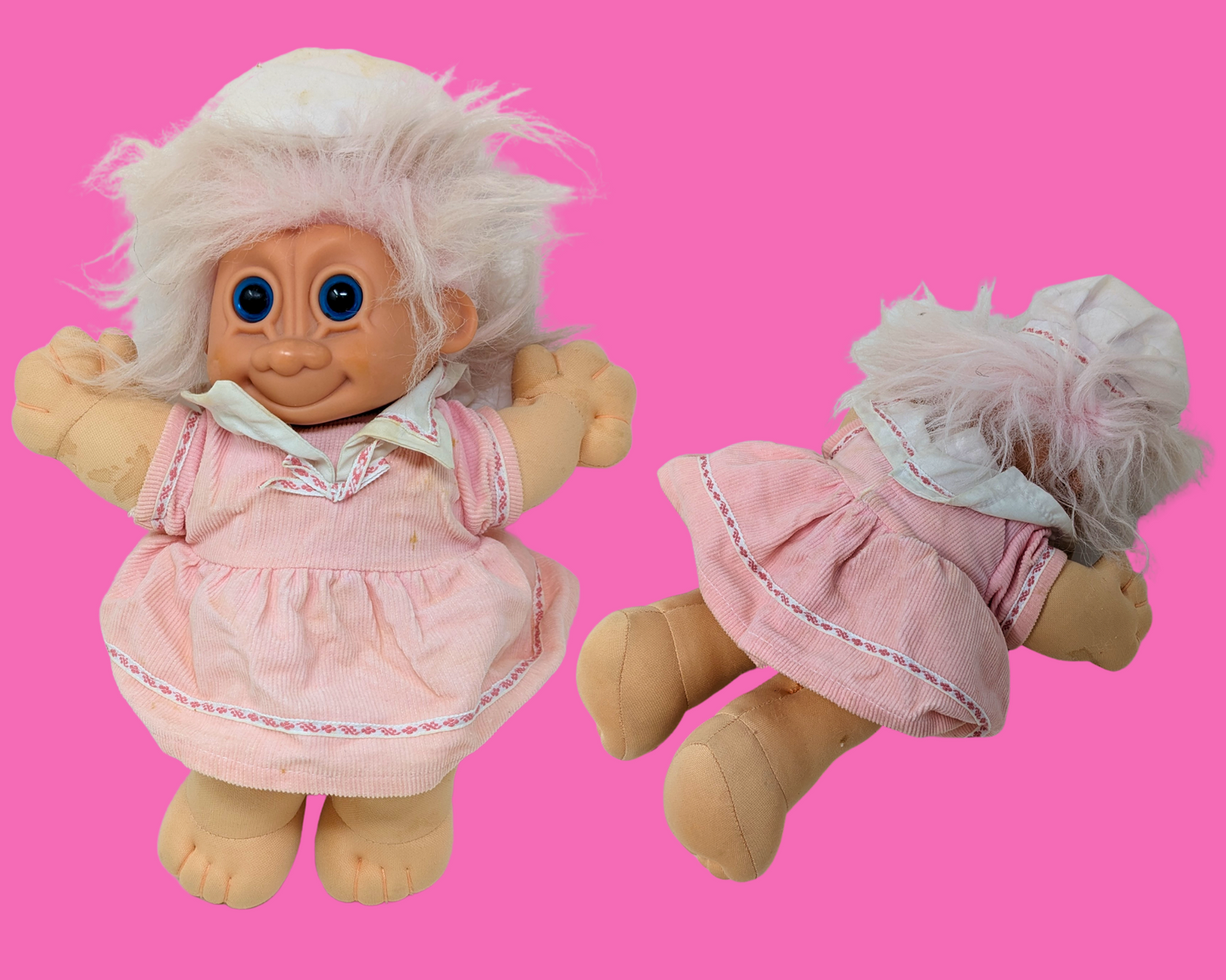 Vintage 1980's Trolls Plushies