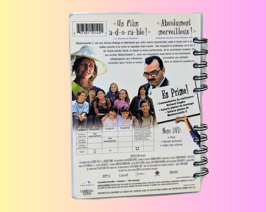 Cahier de film DVD La Mystérieuse Mademoiselle C.