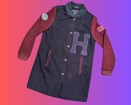 Manteau Tommy Hilfiger Y2K pour femme, taille M