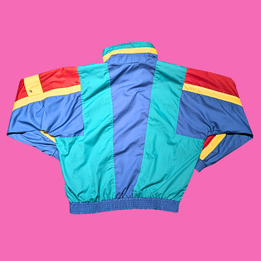 Vintage 1990's Etirel Multicoloured Jacket Size 2XL