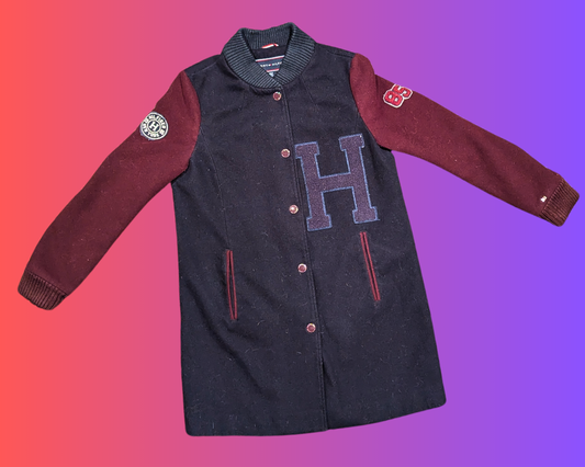 Manteau Tommy Hilfiger Y2K pour femme, taille M