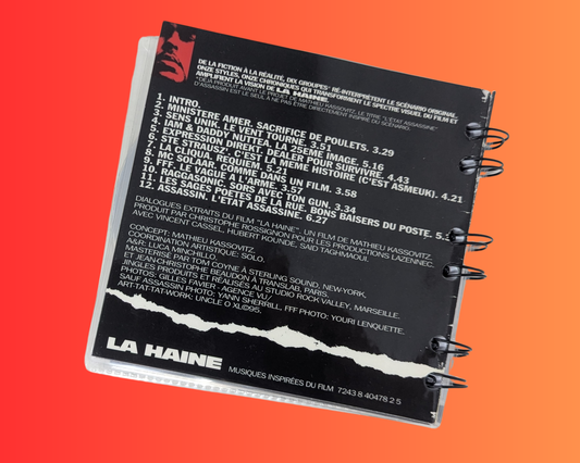 La Haine, Musiques Inspirées du Film CD Notebook