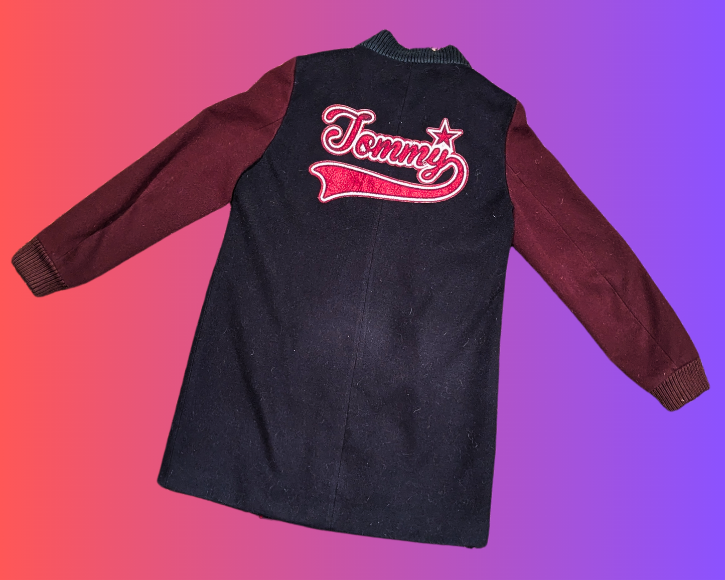 Manteau Tommy Hilfiger Y2K pour femme, taille M