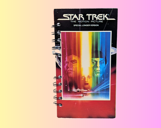 Star Trek The Motion Picture VHS Movie Notebook