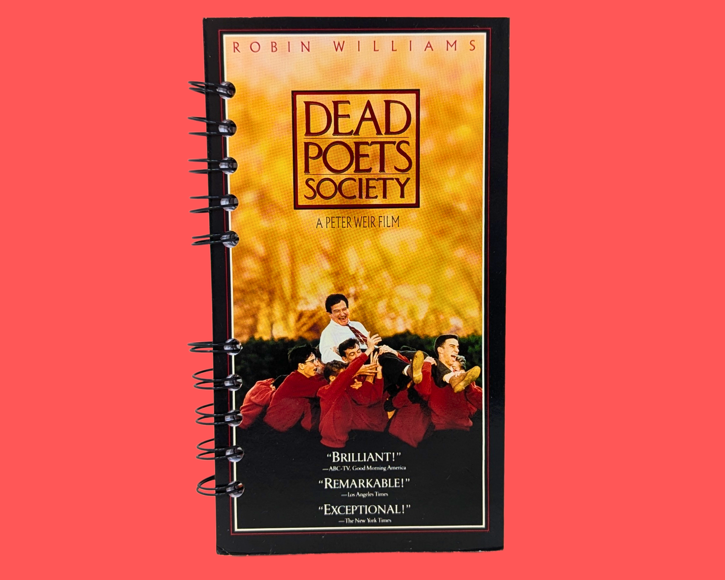Cahier de film VHS Dead Poets Society
