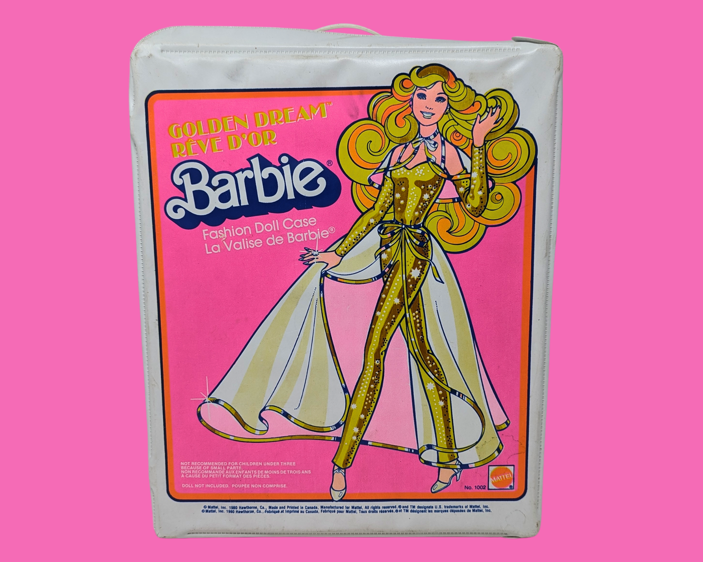 Coffret officiel pour poupée Barbie Mattel Inc., modèle vintage des années 1980